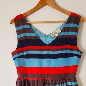 Francesca's Summer Stripe Dress ~ Size 8